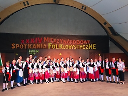 I piccoli del gruppo folkloristico Gergent ospiti del 34&deg; International folklore meeting di Lublino