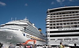 Crociere, inedita alleanza tra Msc e Costa per i porti siciliani