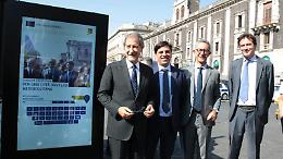 La Metropolitana di Catania premiata dall'Ue: e spunta un totem in piazza Stesicoro