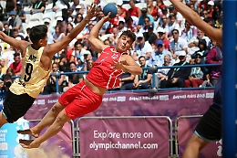 Catania, Beach  handball
si sfidano i migliori d'Europa