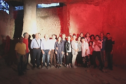 Che festa all'ipogeo "Stagnone Pontillo" di Licata