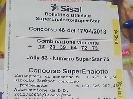 Ha vinto con due &ldquo;strisce&rdquo; da 21 euro