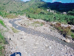 Castelmola, il torrente S. Venera fa sempre più paura