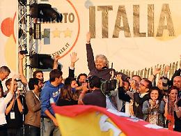 A Palermo Grillo, Casaleggio e Di Maio incoronano il candidato M5S alla Presidenza della Regione