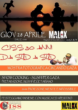 I "primi" trent'anni del Ciss sempre dalla parte dei più deboli