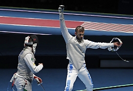 La stoccata d'oro di Daniele Garozzo: «Sono come impazzito»