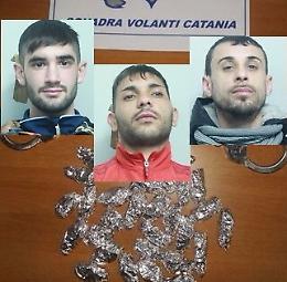 Catania, spacciatori arrestati nei quartieri di San Cristoforo e San Leone