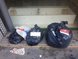 Catania, in via Firenze non raccolti i rifiuti degli “utenti deboli”