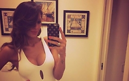 Lo &laquo;shooting fighissimo&raquo; di Anna Tatangelo