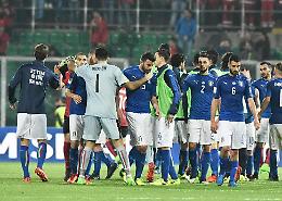 A Palermo Italia Albania 2 a 0