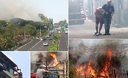 Dalla Tangenziale al mare, nove roghi a Catania: la giornata d'inferno della  provincia etnea