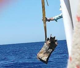 Recuperato un altro rostro in bronzo della Battaglia delle Egadi
