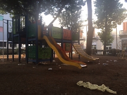 Messina, nascondeva la droga sotto lo scivolo per bambini; arrestato