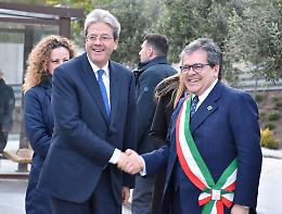 Gentiloni a Catania: giù diaframma tunnel della metro per Misterbianco