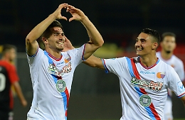 Calcio, le foto della vittoria del Catania a Foggia