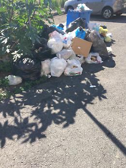 Catania, via San Filippo Neri: raccolta differenziata a "singhiozzo"