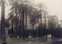 Palermo inondata dalla pioggia 
Salta musical su Don Puglisi