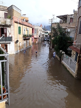 Palermo: maltempo nelle borgate marinare di Mondello e Partanna