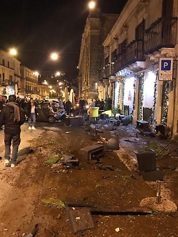 Modica: grave incidente nel centro storico