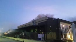 Incendio alla F.C. legno alla zona industriale di Agrigento