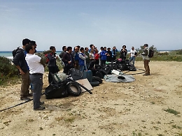 Ripulita la Riserva naturale Torre Salsa FOTOGALLERY