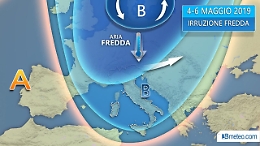 Meteo, aria fredda dall'Atlantico "disturba" la primavera in Sicilia