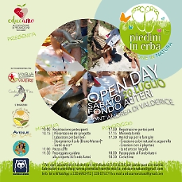 I piedini in erba a Valderice, per riscoprire la Natura