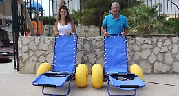 Realmonte, arrivano due sedie speciali da mare