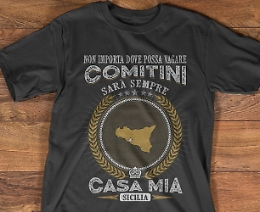 Una maglietta dell'orgoglio comitinese