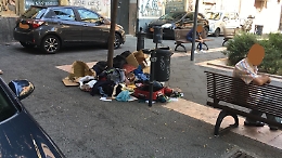 Catania:  Piazza Sciuti , parcheggio e discarica