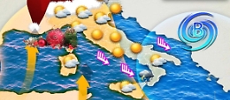 I "balletti" del meteo in Sicilia tra la vigilia di Natale e Capodanno