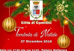 Comitini: a Palazzo Bellacera la tombola di Natale