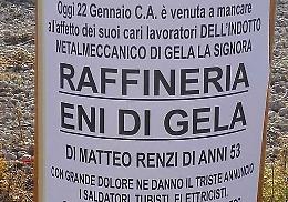 Gela, bloccato ingresso A della Raffineria &laquo;La politica si assuma le sue responsabilit&agrave;&raquo;