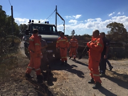 L'incendio nell'Oasi del Simeto