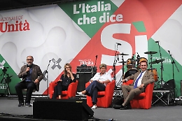 Confronto Camusso-Madia a festa de L'Unità a Catania