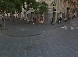 Catania, atti osceni nei bagni del MC Donald, arrestato