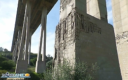 Agrigento, il viadotto che fa paura