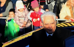 Presidente Mattarella a Librino per inaugurazione "rotonda Ciampi"