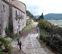 Santo Stefano Quisquina: ripristinata la strada per l'Eremo