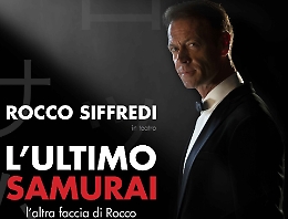 Un Rocco Siffredi inedito a teatro con "l'Ultimo Samurai"