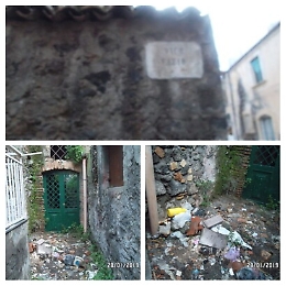 Adrano:  appello dei residenti di Vico Fazio per bonificare la zona dai rifiuti