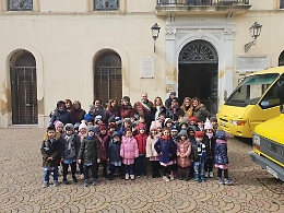 I ragazzi dell'Infanzia in visita al Comune