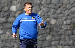 Catania, Novellino traccia la via: «Gruppo forte, bisogna lavorare sulla testa...»