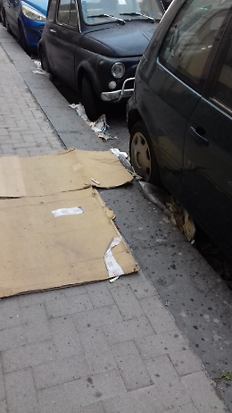 Catania, Via Cavaliere: la Dusty non spazza da 15 giorni