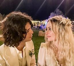 Le nozze country-punk di Carolina Crescentini e Francesco Motta