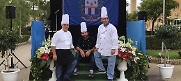 Il Pastry chef Giovanni Mangione protagonista alla festa della Polizia penitenziaria di Agrigento