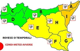 Allerta meteo nella costa jonica della Sicilia, scuole chiuse anche a Catania