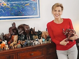 Daniela Poggi, la pasionaria degli elefanti... Anche del Liotru