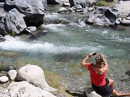 Alcantara, dentro le Gole