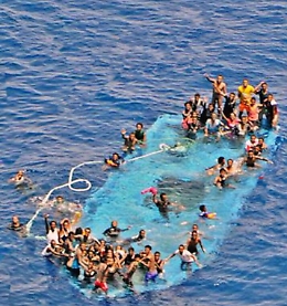 Nuova tragedia del mare al largo della Libia Almeno una trentina di vittime